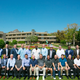 Illustration for article titled Andy Reid Is In Lounge Mode In The NFLs Coaches Photo